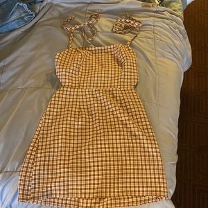 Lottie Moss Plaid Dress (Size Small)
